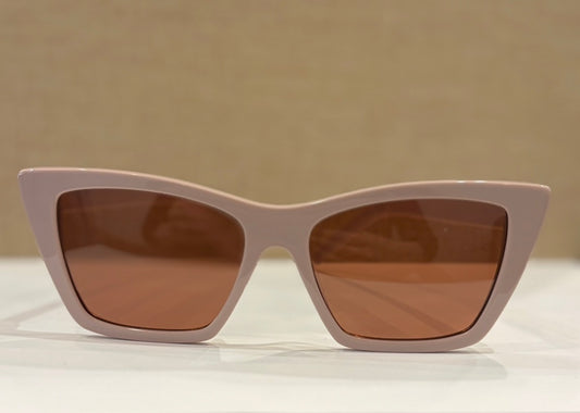 Saint Laurent Paris SL M94 Cat-Eye Sunglasess Blush Pink