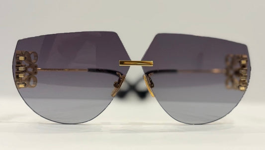 Loewe Oversize Rimless Gradient Anagram Sunglasses