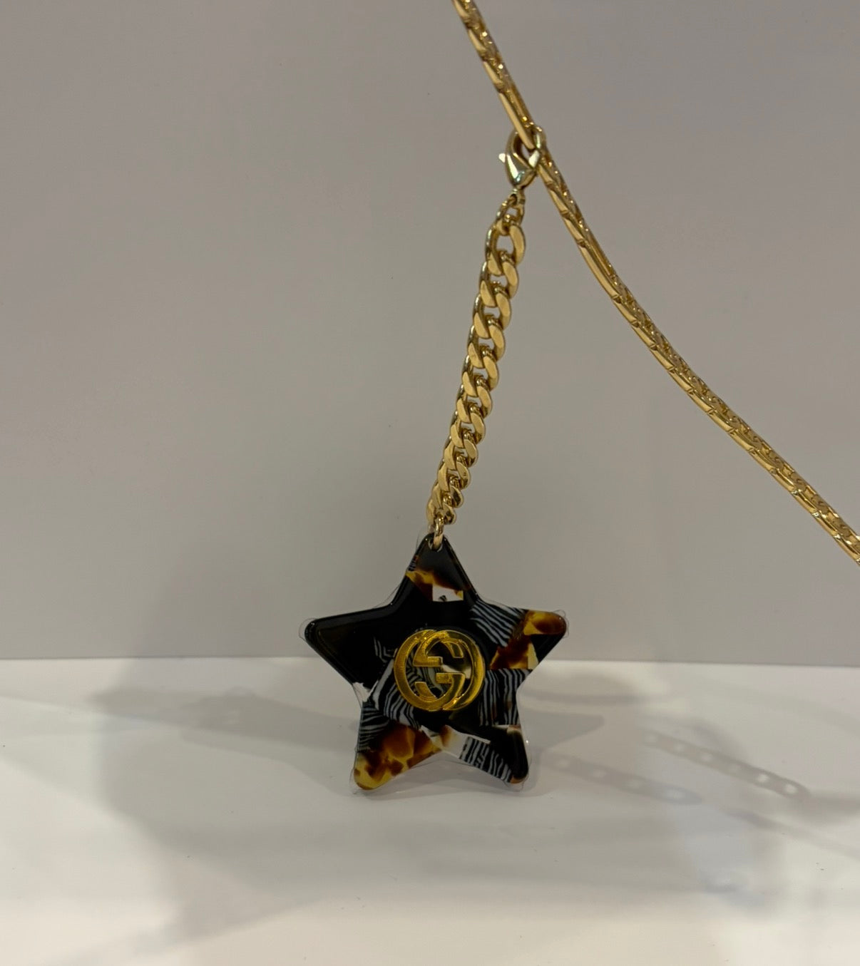 Gucci Blue Lens Star Charm Sunglasses