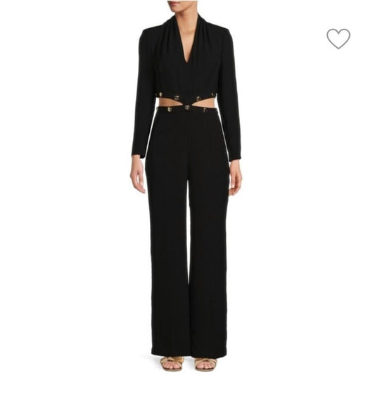 Ba&sh Ondine 2 in 1 Jumpsuit Black - Size 1