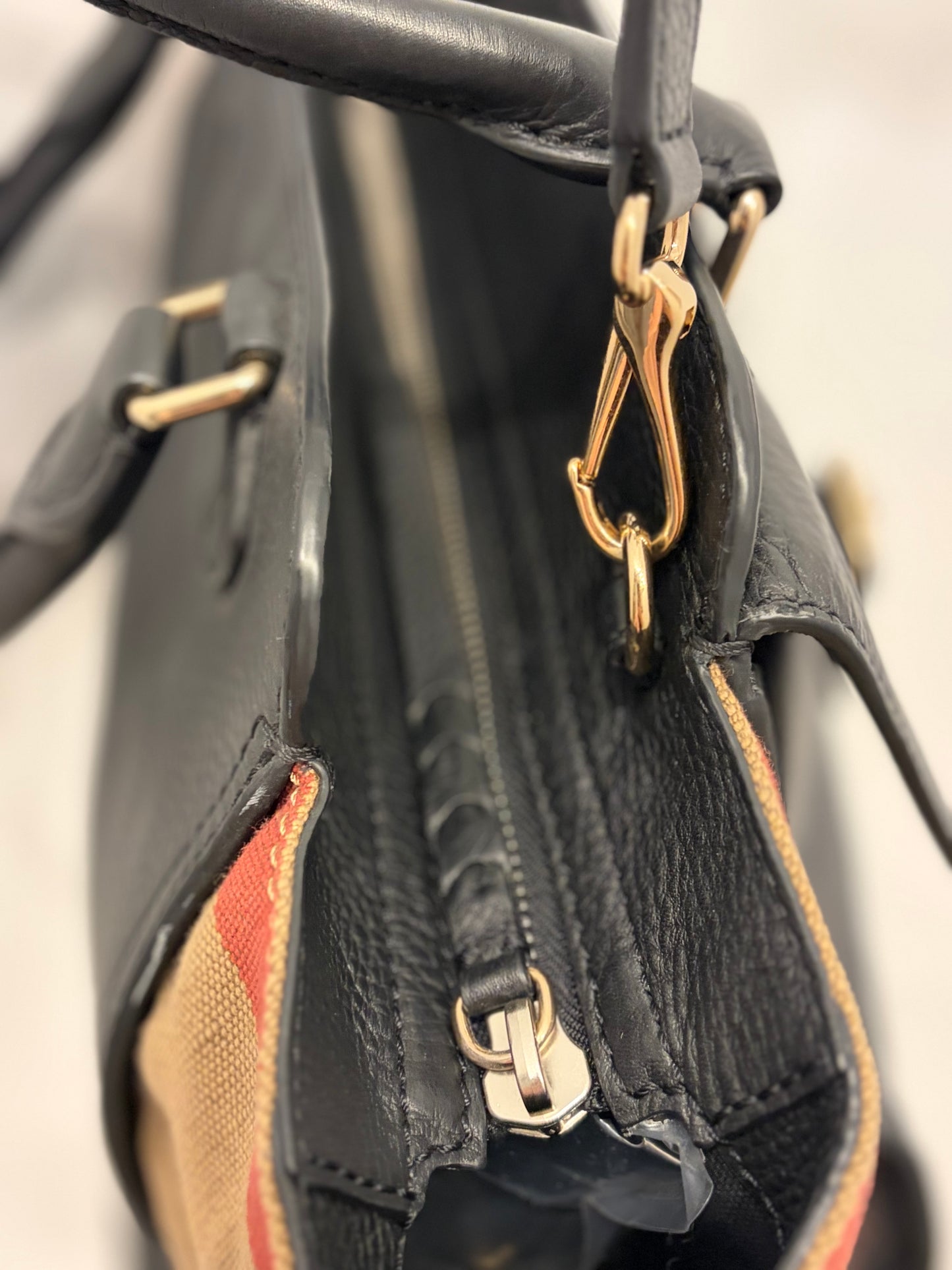 Burberry Medium Banner House Check Tote