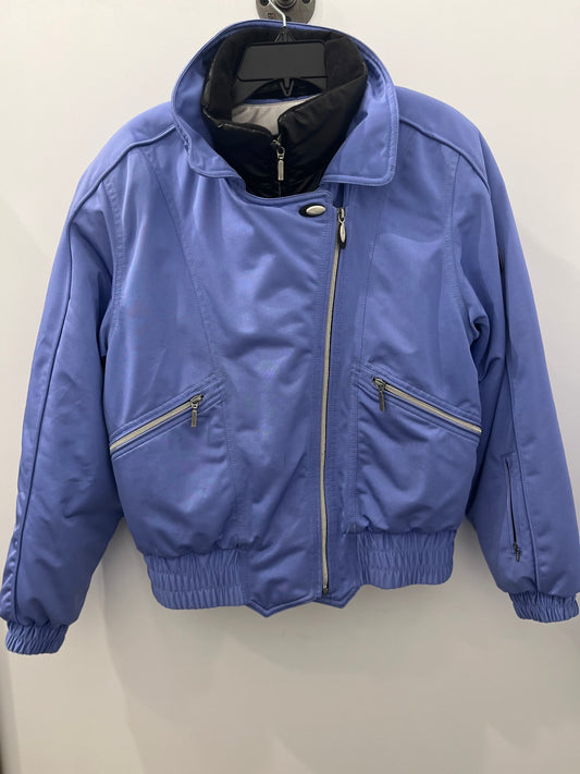 Descente insluated ski jacket periwinkle 8