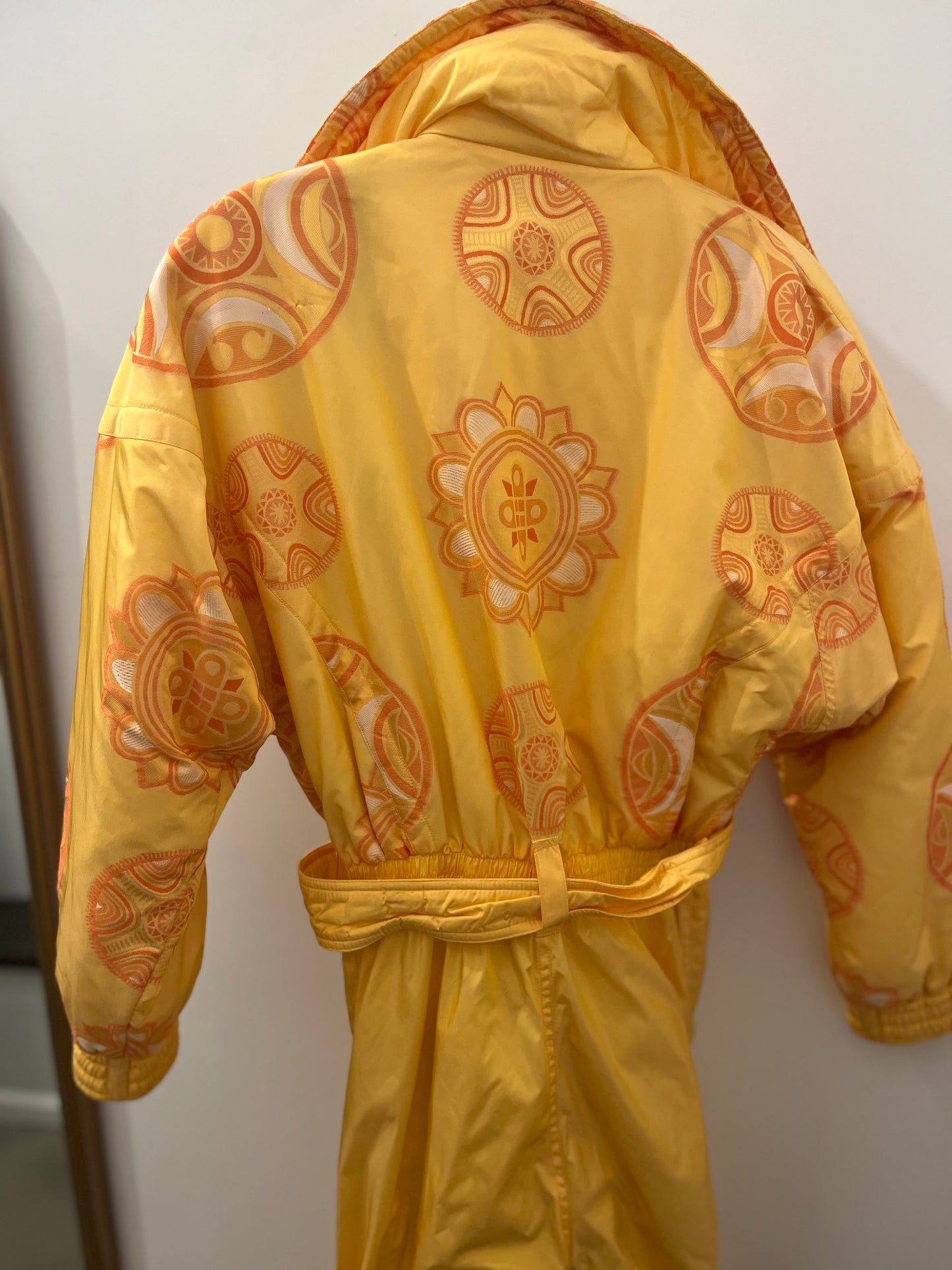 V de V Paris one piece ski suit medallion print 6