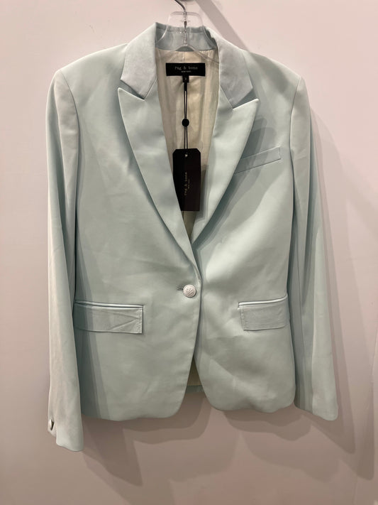 rag & bone Rylie Crepe Blazer snow blossom Size 2