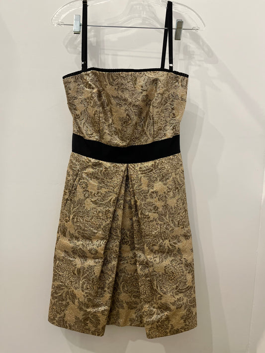 Dolce & Gabbana Metallic Brocade Corset Dress 2