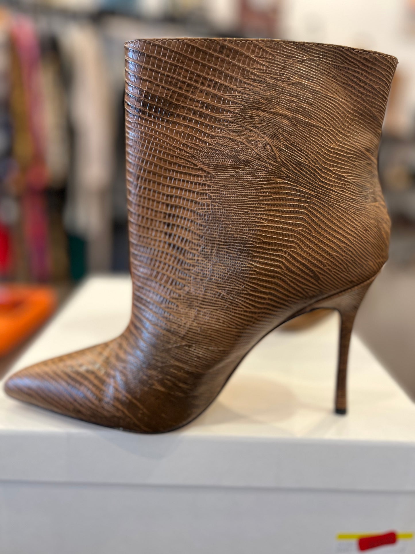 L'Agence Mariette Leather bootie 8.5