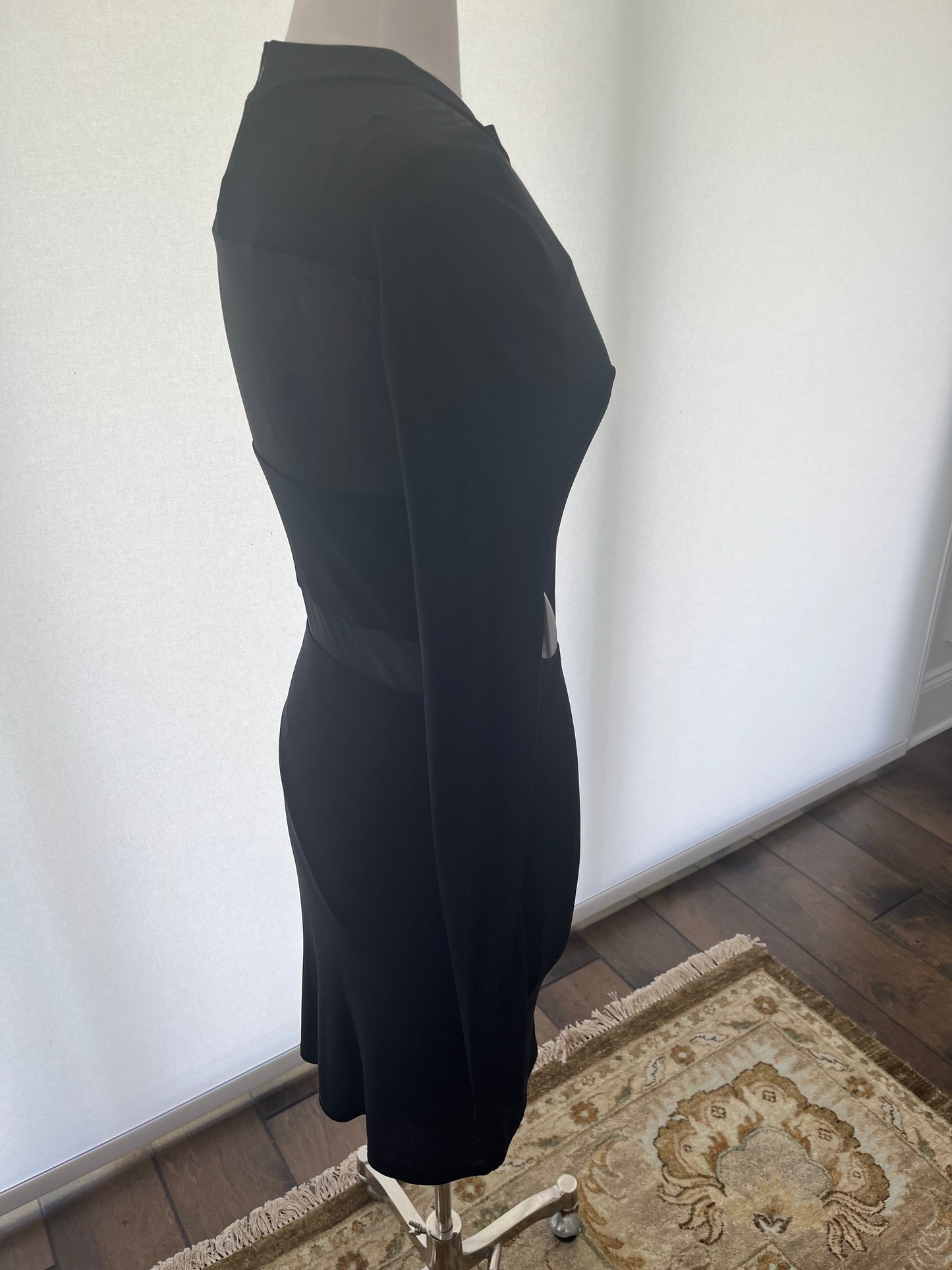 STAUD Black Mini Dress Size L