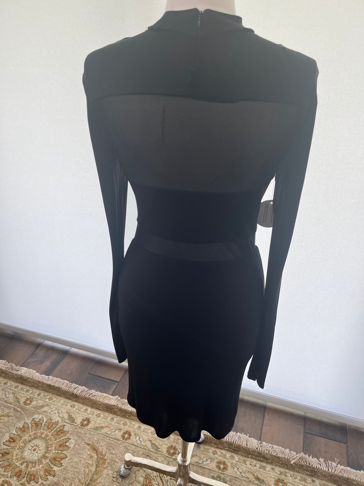 STAUD Black Mini Dress Size L