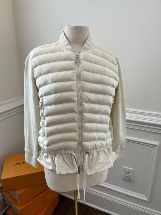 Moncler Zip-front Puffer Jacket Size L